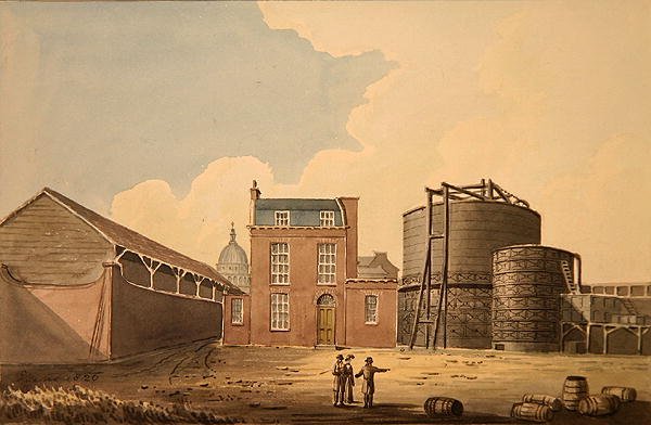 Vy över Phoenix Gas Works, Bankside av Gideon Yates