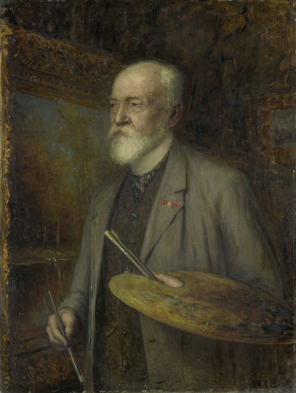 Johannes Gijsbert Vogel (1828-1915), målare av Gijsbertus Derksen