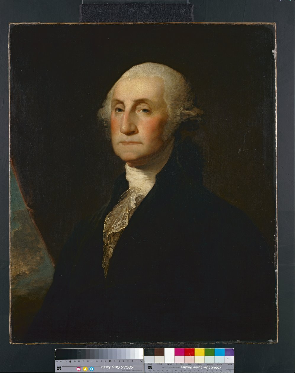 Porträtt av George Washington, före 1801 av Gilbert Stuart