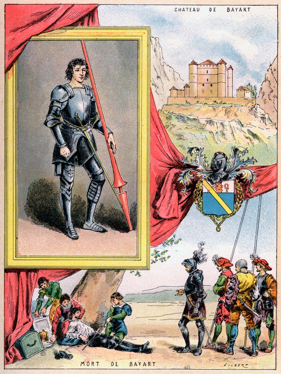 Pierre du Terrail, fransk soldat, 1898 av Gilbert