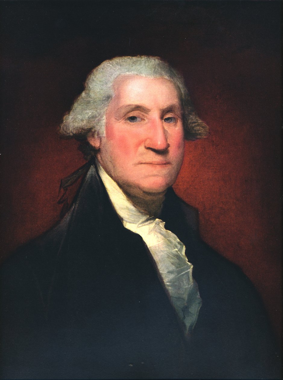 "George Washington", 1795 av Gilbert Charles Stuart