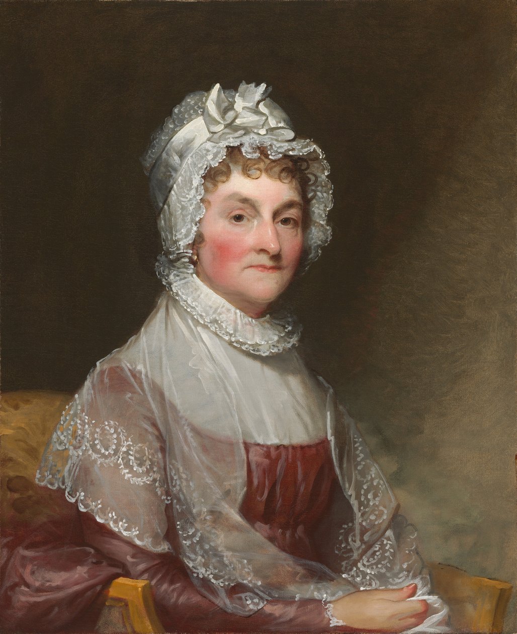 Abigail Smith Adams (Mrs John Adams) av Gilbert Stuart