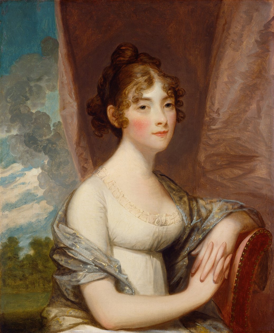 Ann Barry, 18031805. av Gilbert Stuart