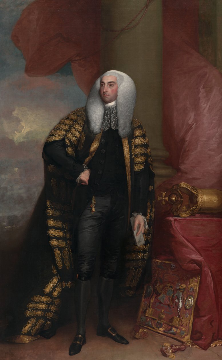Baron FitzGibbon, 1789 av Gilbert Stuart