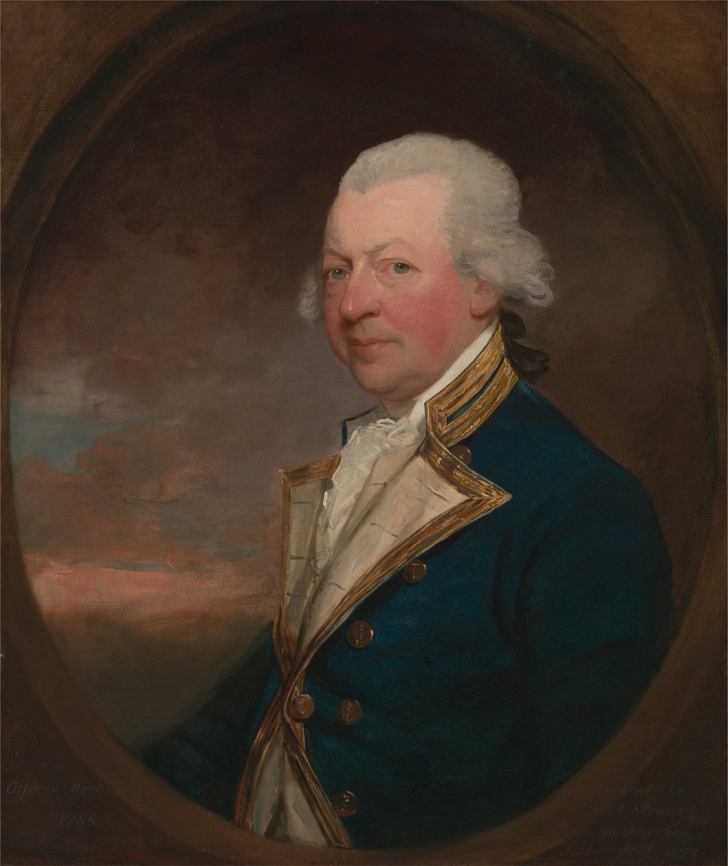 Kapten John MacBride av Gilbert Stuart