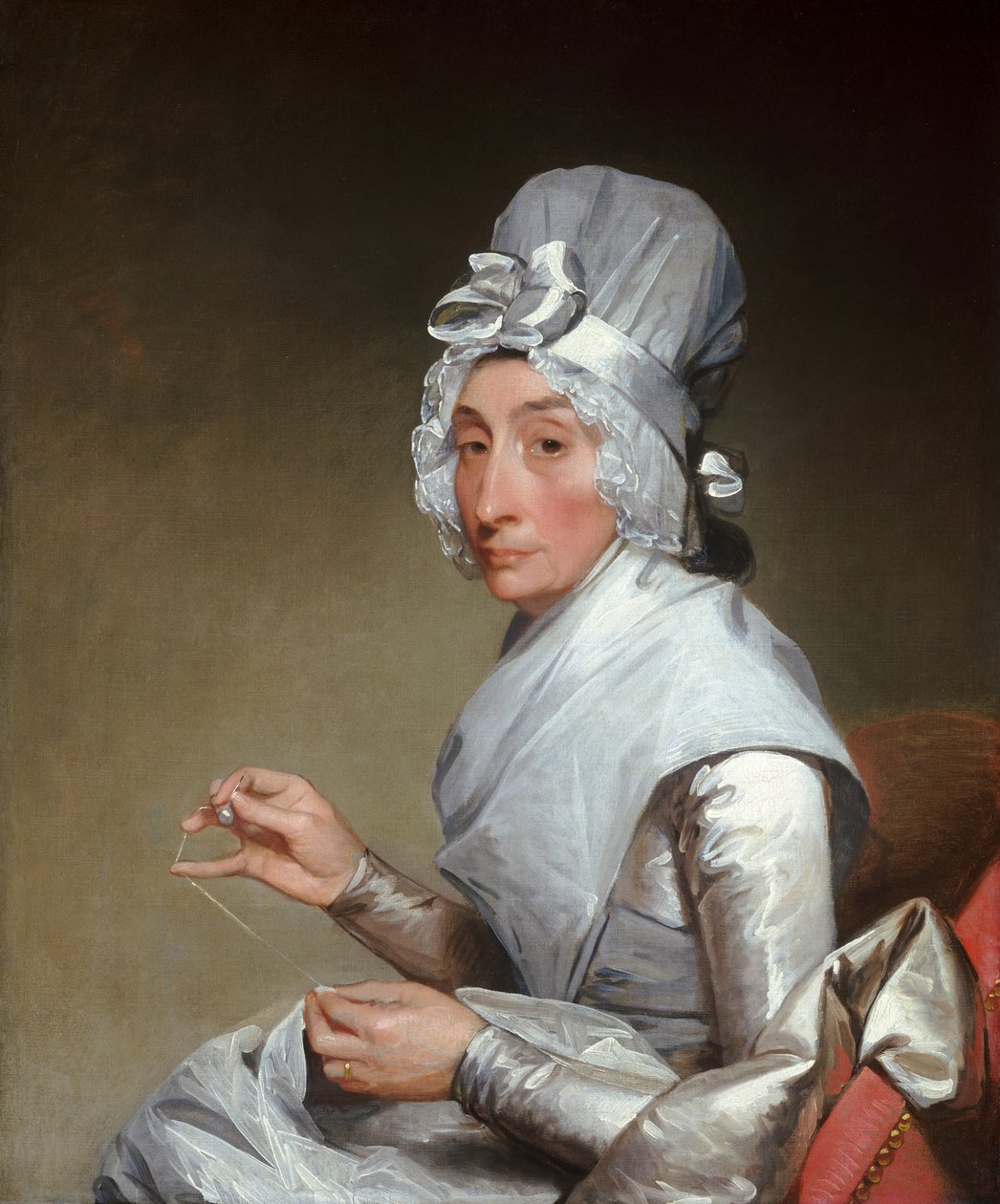 Catherine Brass Yates (Mrs Richard Yates) av Gilbert Stuart