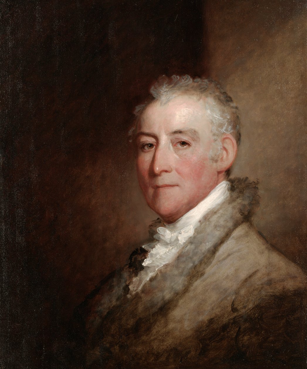 Överste John Trumbull (1756-1843) av Gilbert Stuart