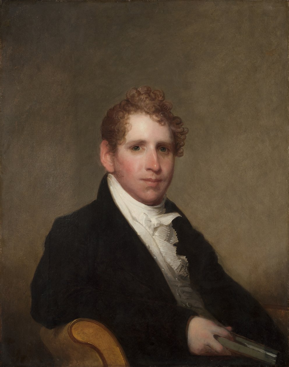 Dr. James Stuart, ca 1815 (olja på trä) av Gilbert Stuart