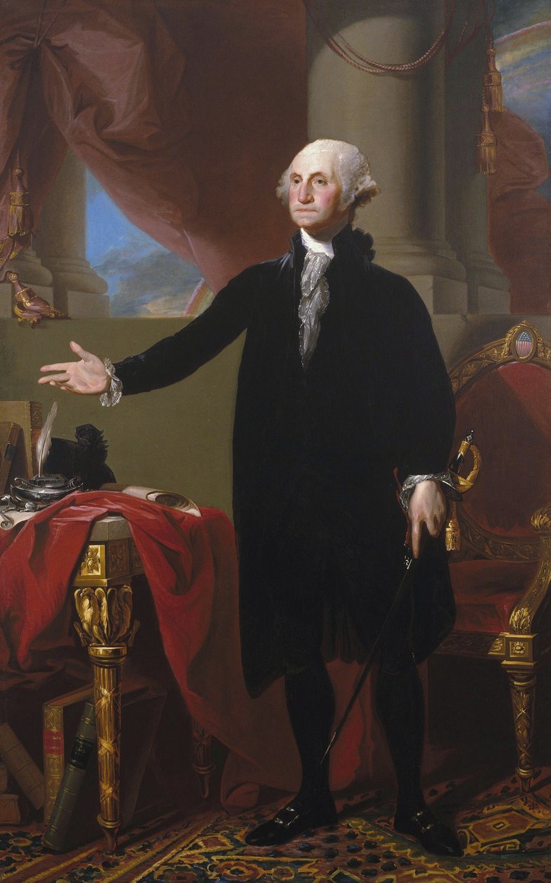 George Washington av Gilbert Stuart