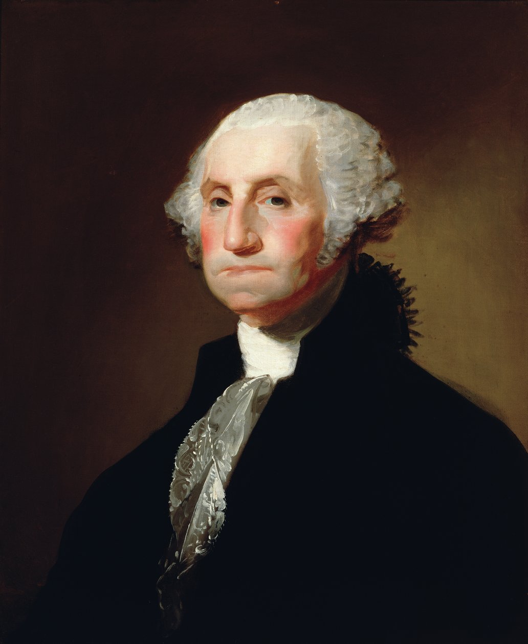 George Washington, ca 1798 (olja på duk) av Gilbert Stuart