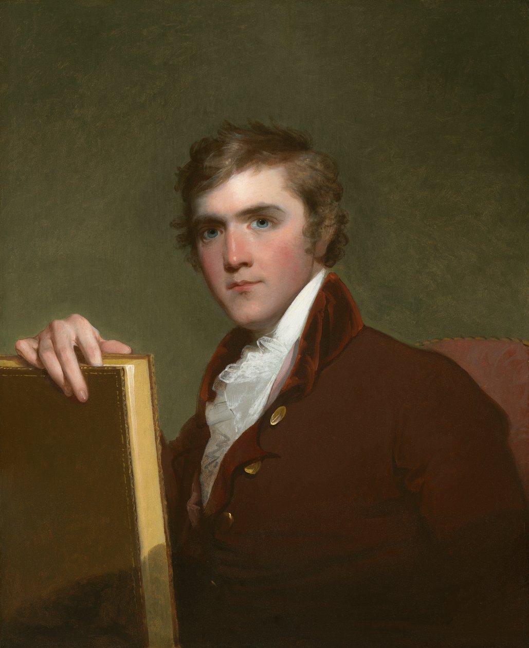 Horace Binney, 1800 (olja på trä) av Gilbert Stuart