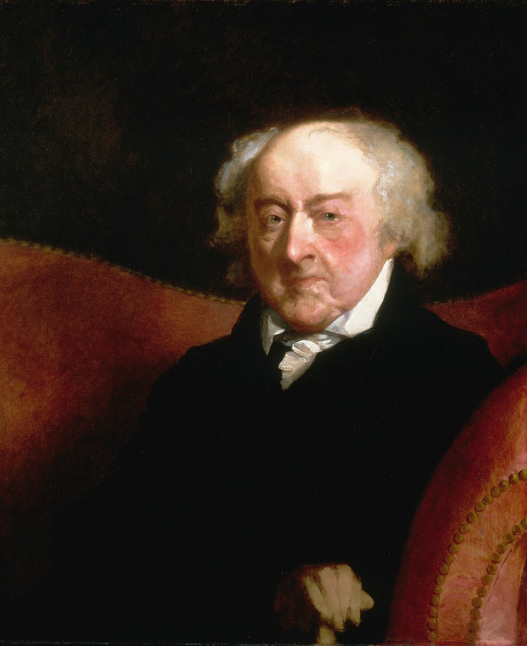 John Adams av Gilbert Stuart