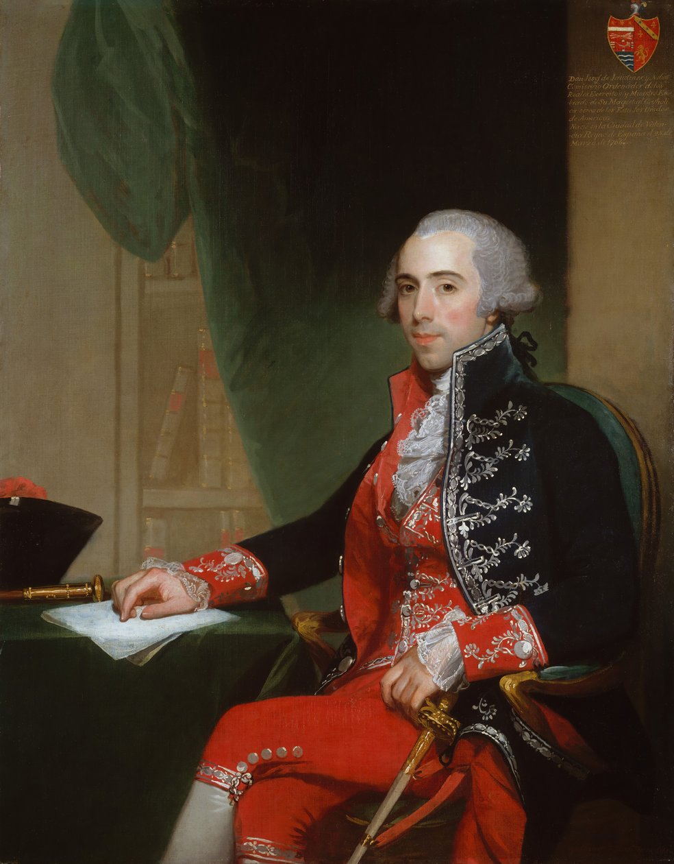 Josef de Jaudenes och Nebot, 1794. av Gilbert Stuart