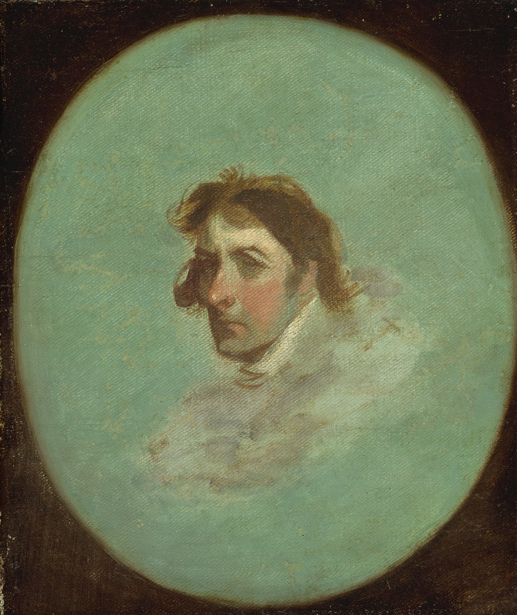 Porträtt av konstnären, ca. 1786. av Gilbert Stuart