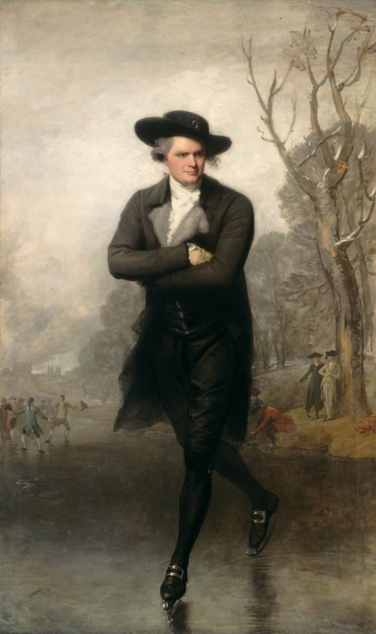 The Skater (Porträtt av William Grant) av Gilbert Stuart