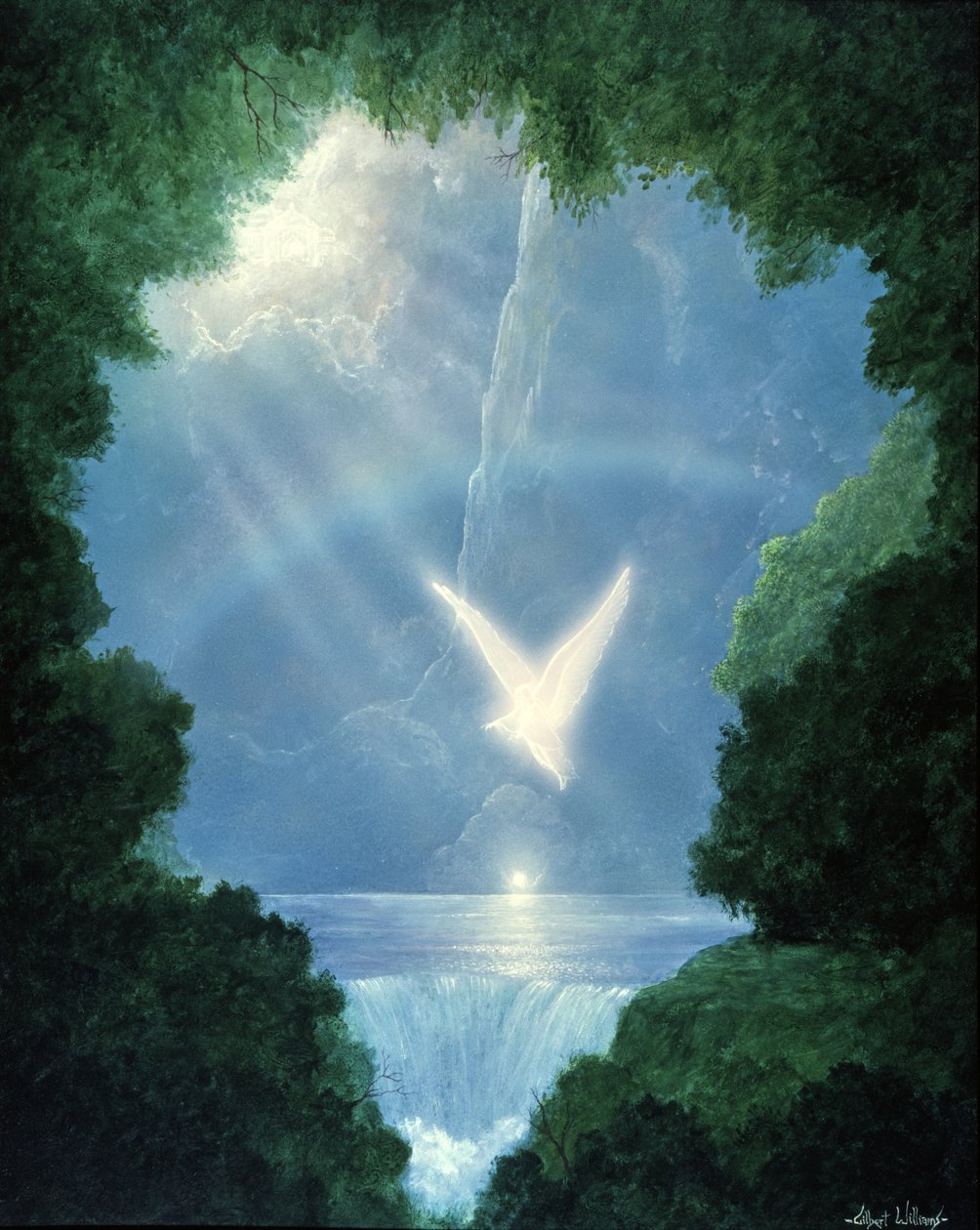 Angel falls av Gilbert Williams