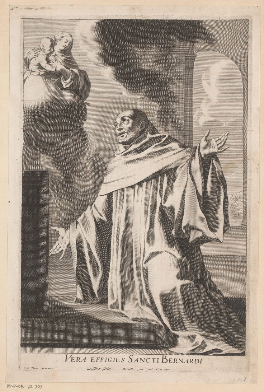 Sankt Bernhard av Clairvaux av Gilles Rousselet