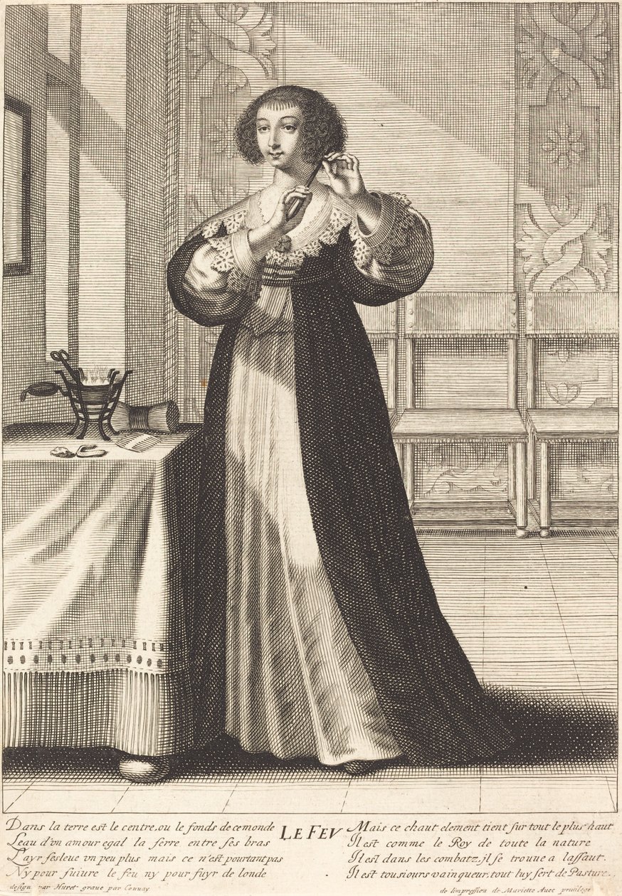 Brand av Gilles Rousselet after Grégoire Huret