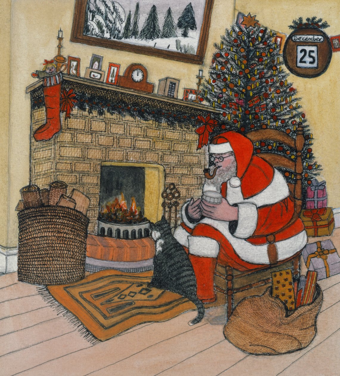 Jultomten av Gillian Lawson