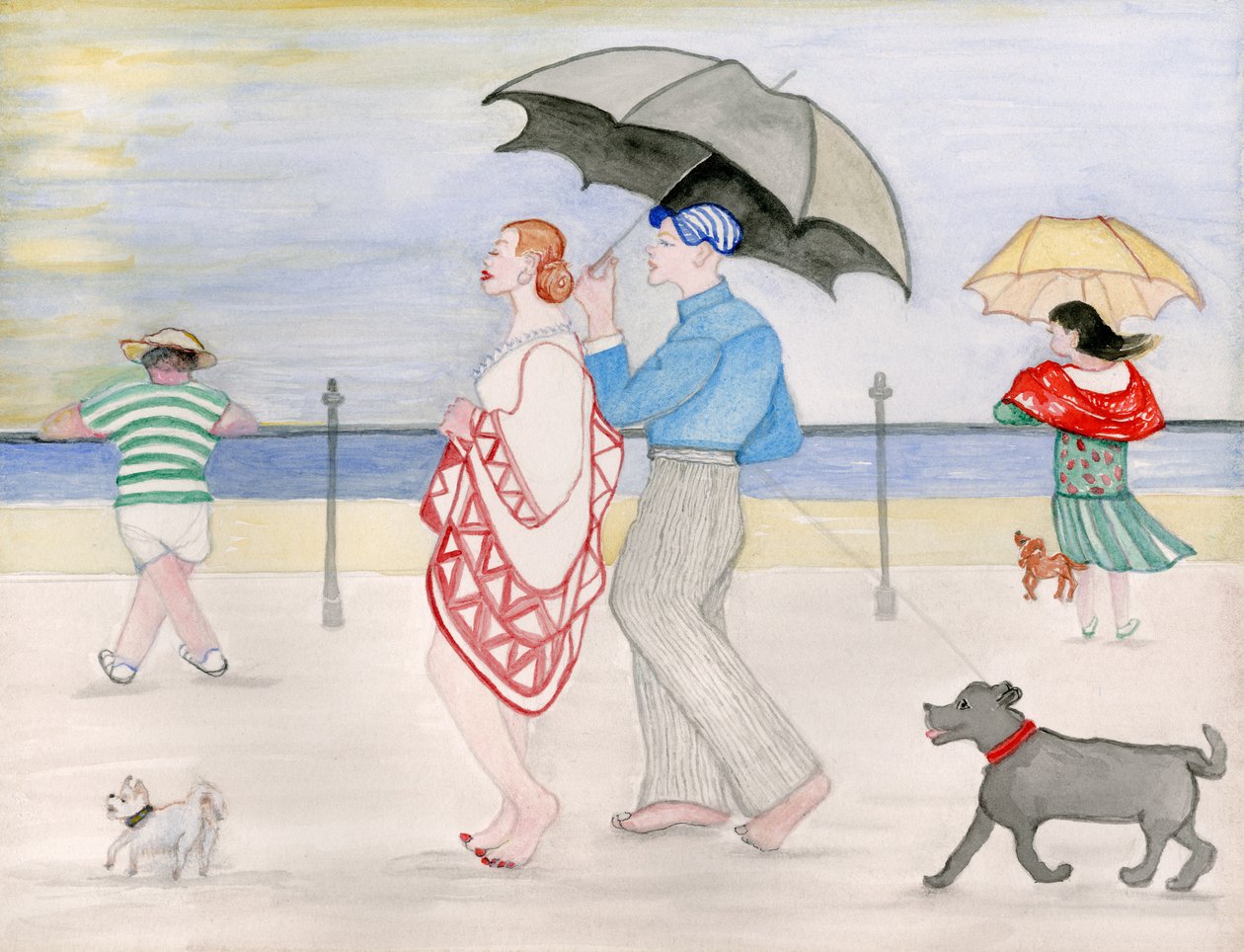 Promenade, 2018 av Gillian Lawson