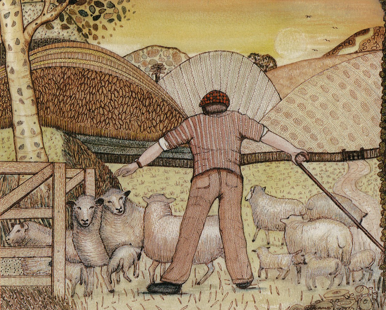 Shepherd, 1985 av Gillian Lawson