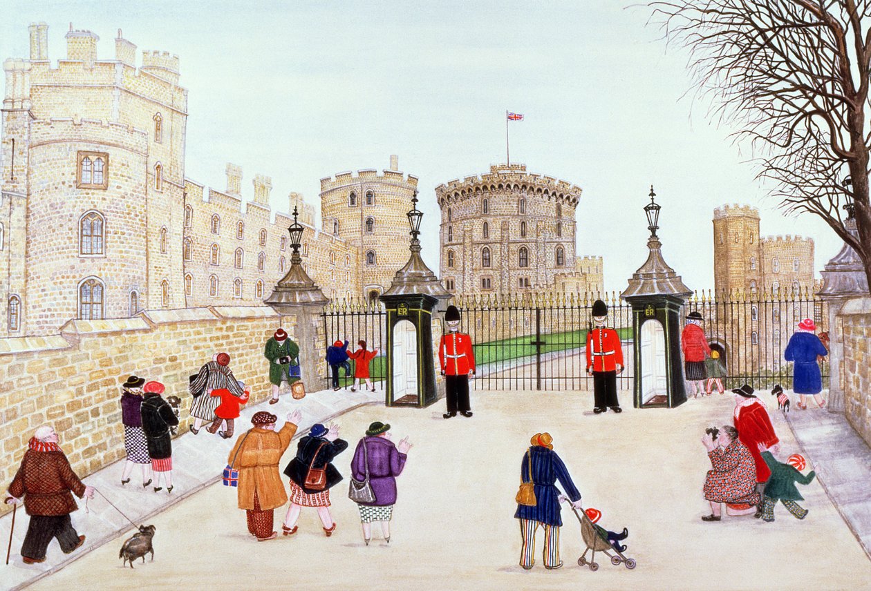 Windsor Castle Hill av Gillian Lawson