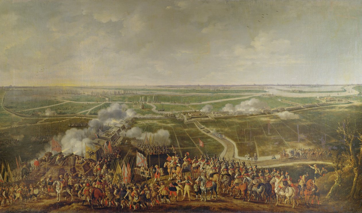 カロスウェーディッシュの戦い av Gillis Peeters