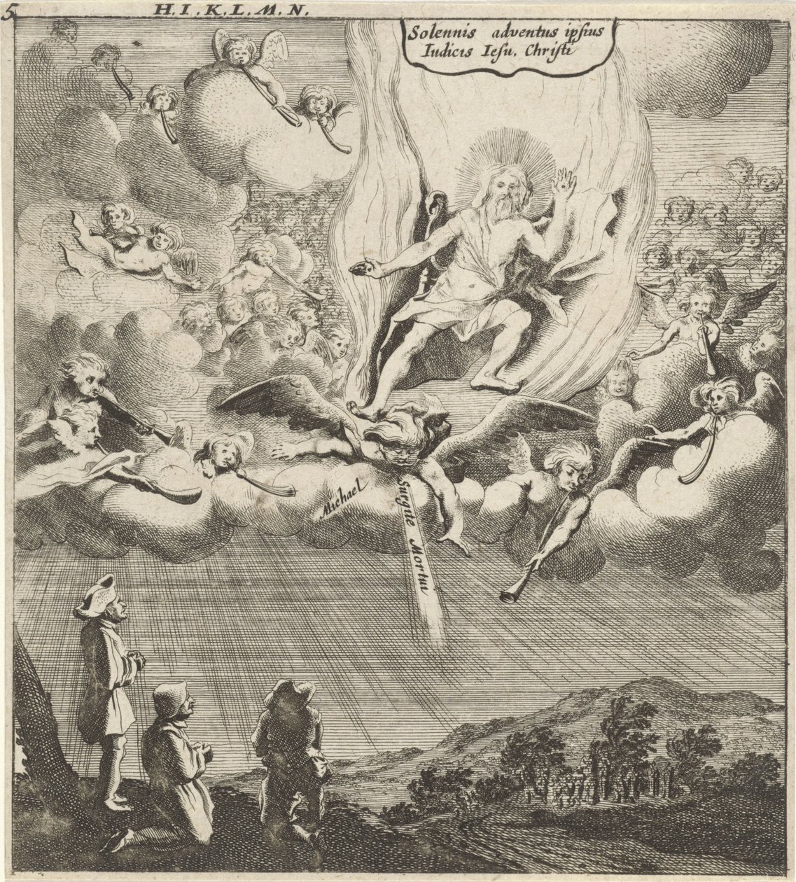 Kristus visar sig i himlen av Gillis van Scheyndel (I)