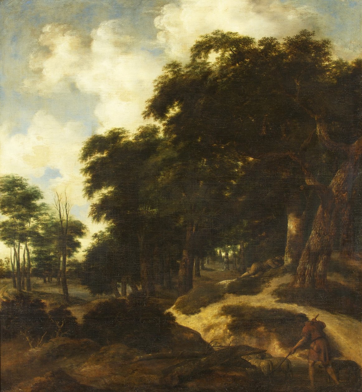 Skogsscen av Gillis van Scheyndel