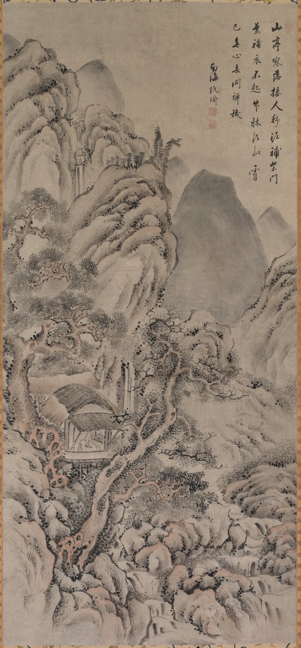 Landskap, 1700-tal. av Gion Nankai