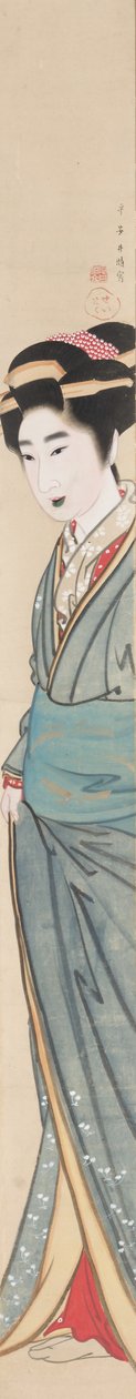 Courtesan, 1800-talet. av Gion Seitoku