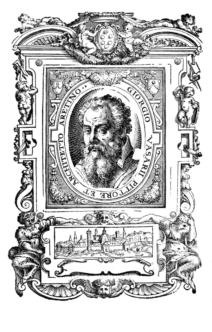 Självporträtt av Giorgio Vasari