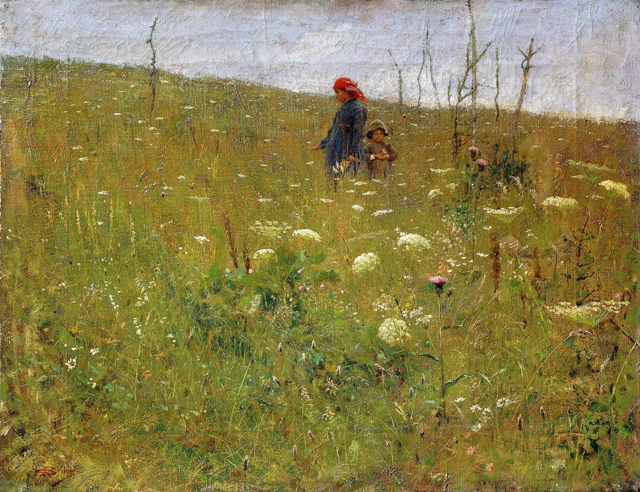Poesi (olja på duk) av Giorgio Belloni