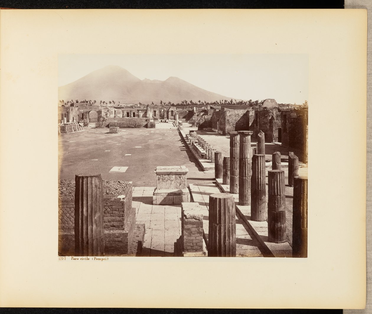Civilt forum (Pompeji) av Giorgio Sommer