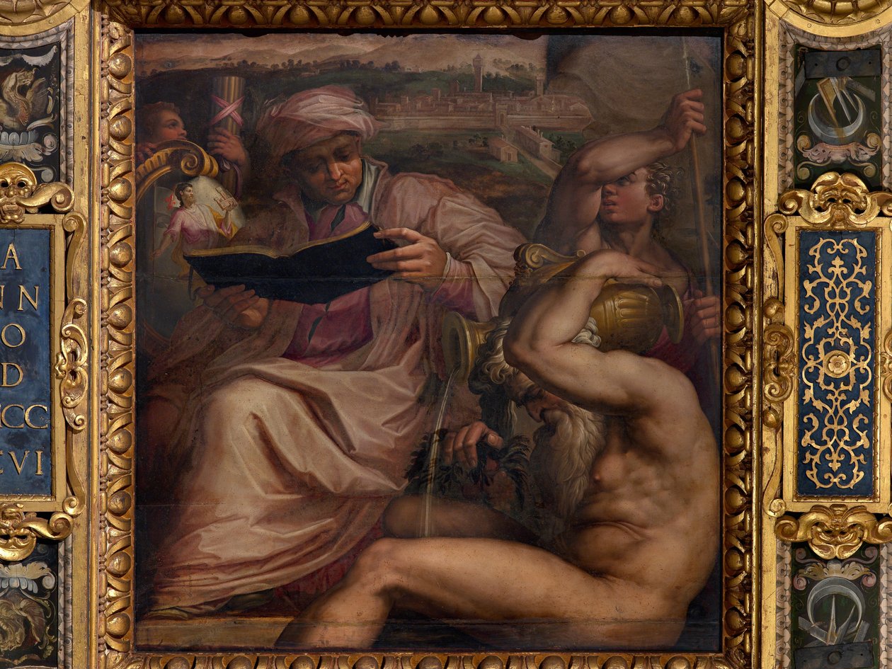 Allegori om Mugello av Giorgio Vasari