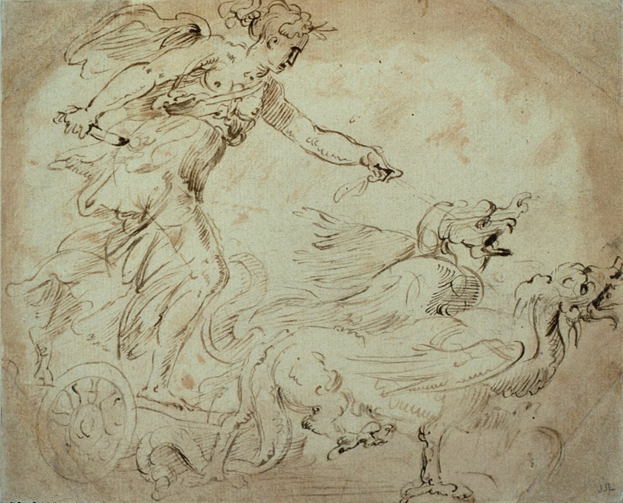 Studera för Ceres av Giorgio Vasari