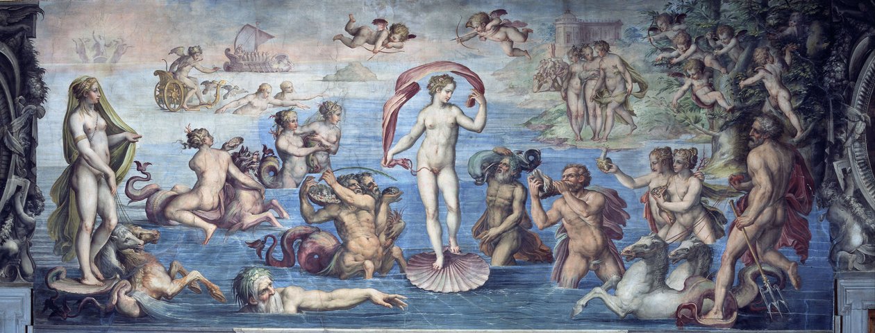 Venus födelse, 1556-1557 av Giorgio Vasari