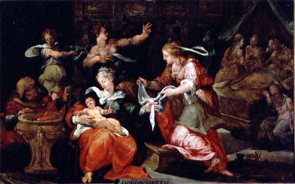 Jungfruns födelse av Giorgio Vasari