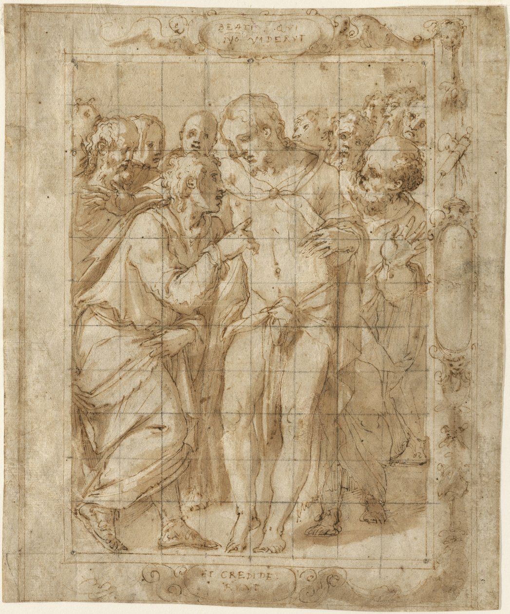 The Incredulity of Saint Thomas, c.1556-57 av Giorgio Vasari