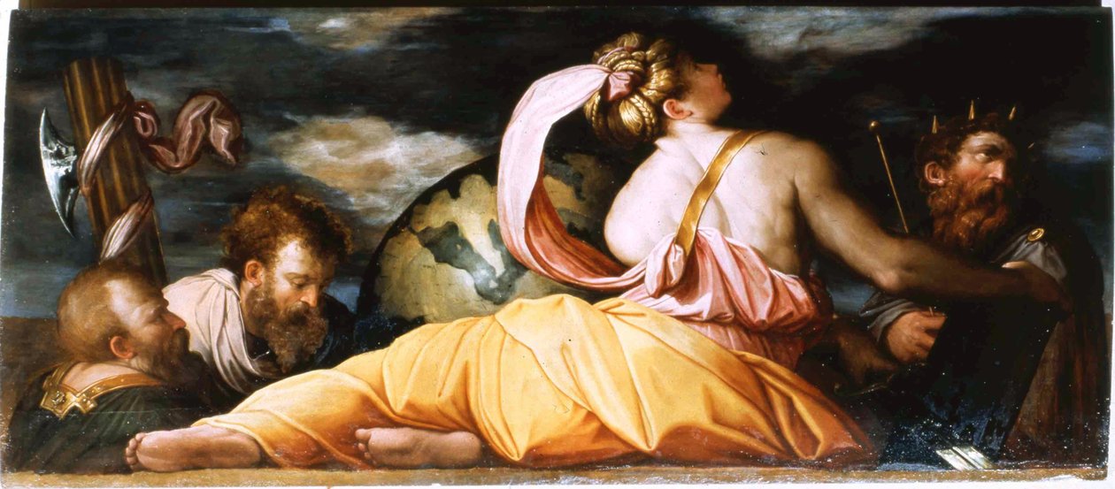 Rättvisan, 1542. av Giorgio Vasari