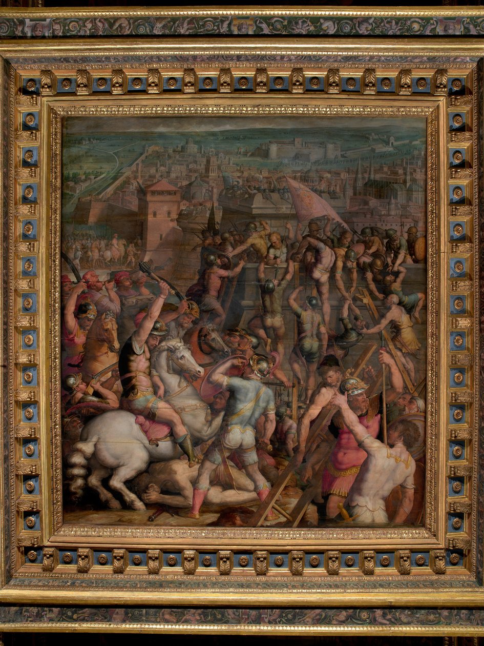 Intagningen av Milano av Giorgio Vasari