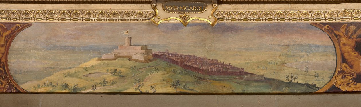 Utsikt över Montecarlo, 1557-1558 av Giorgio Vasari