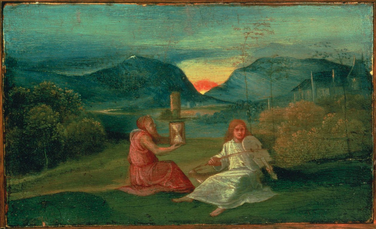 Timglas av Giorgione da Castelfranco