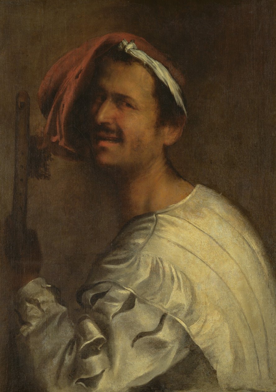 Sångare med sin flöjt av Giorgione da Castelfranco