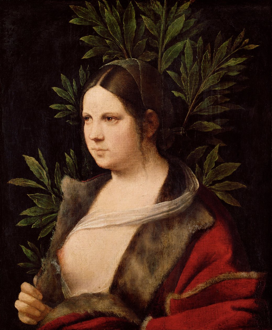 Ung kvinna ("Laura") av Giorgione