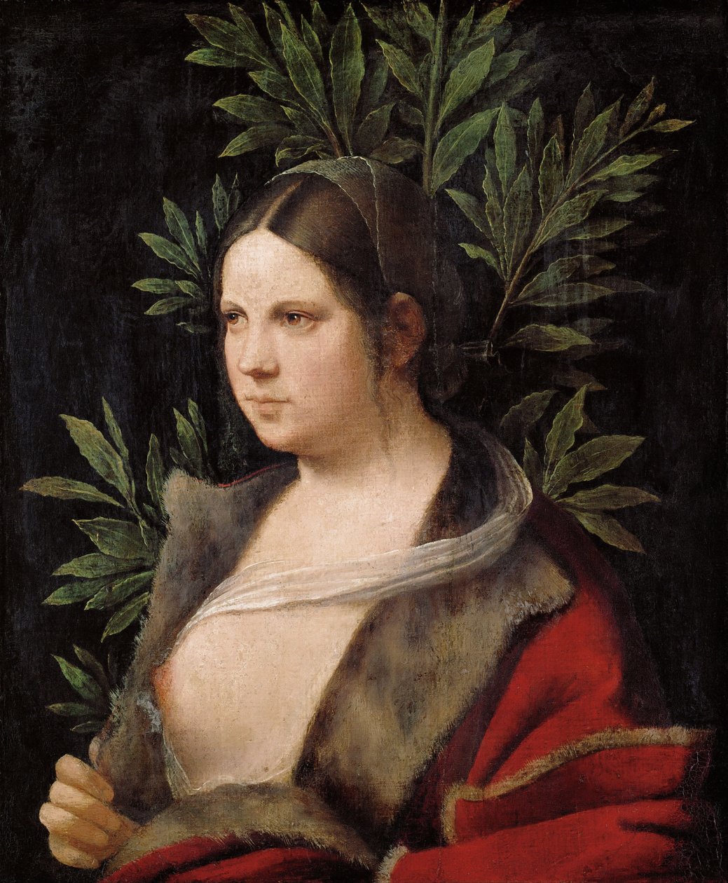 Ung kvinna ("Laura") av Giorgione