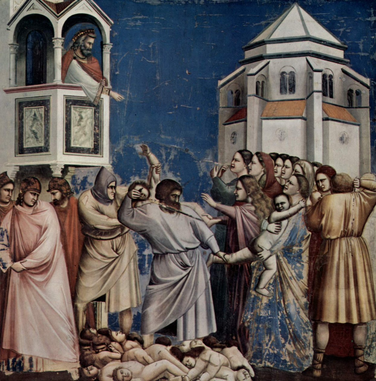 The Massacre of the Innocents av Giotto di Bondone