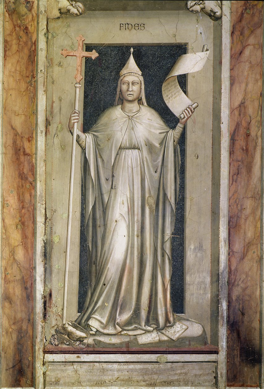 Faith, c.1305 av Giotto di Bondone