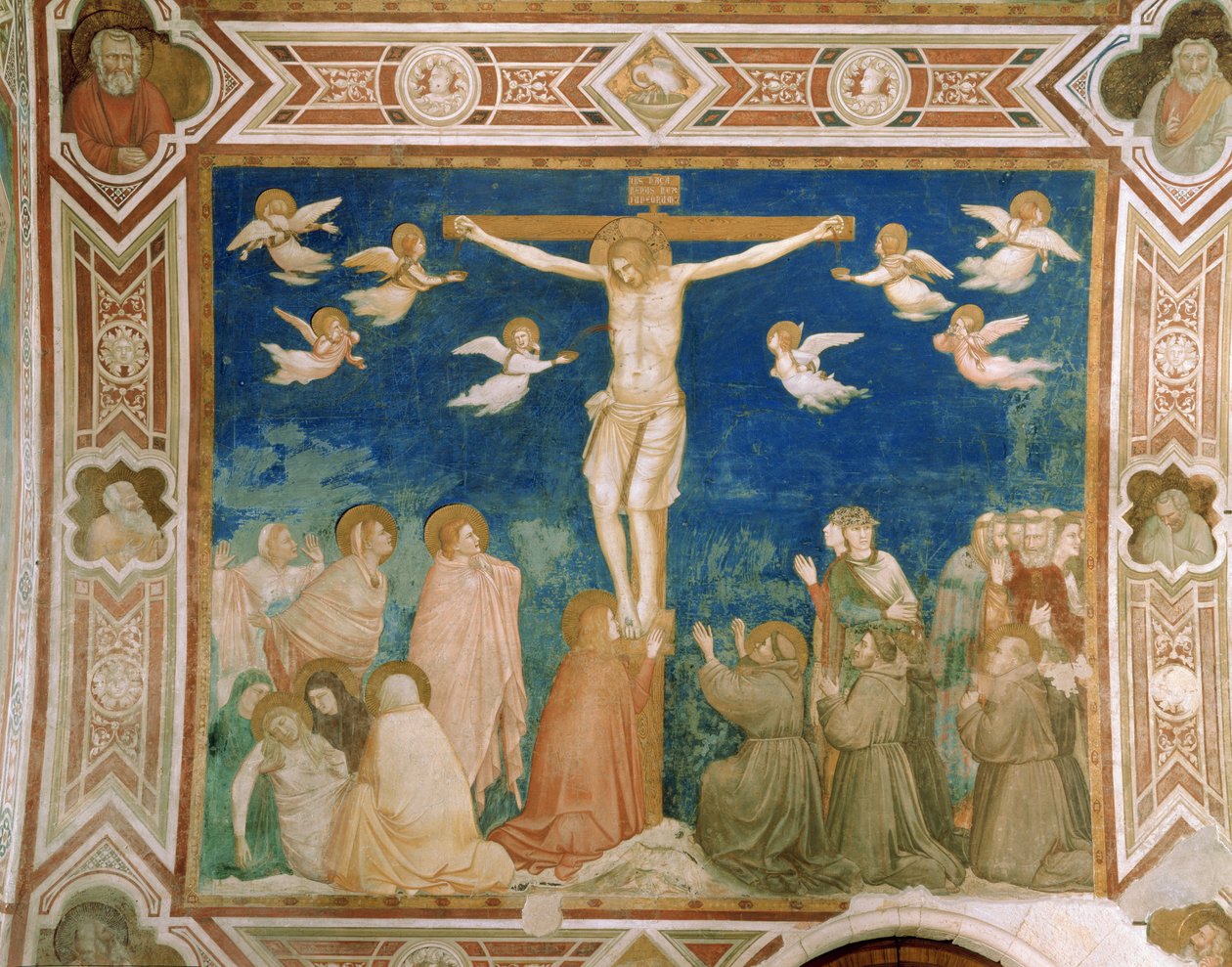 Korsfästelsen av Giotto di Bondone