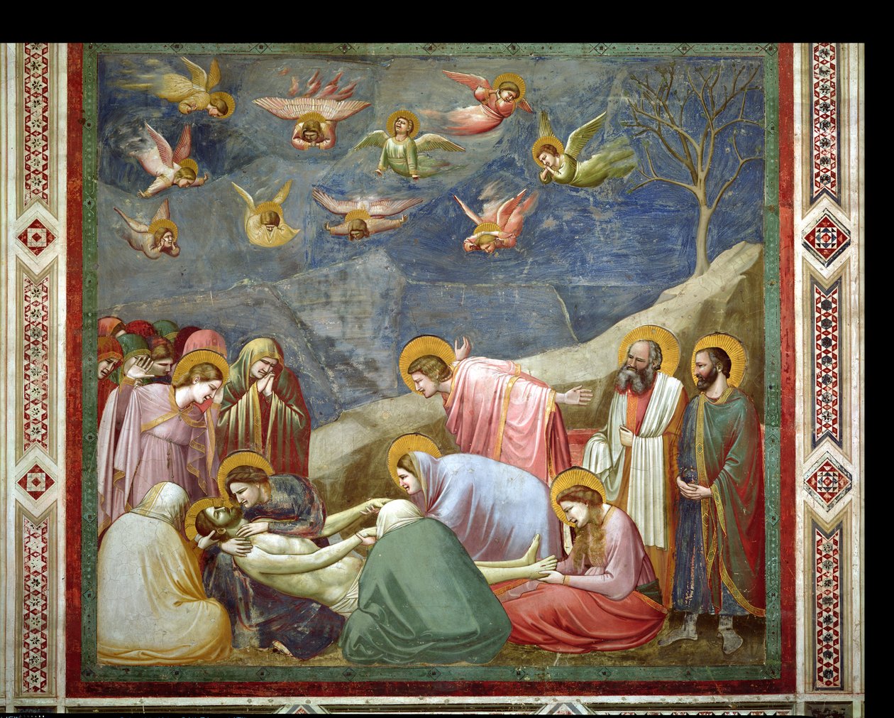 The Lamentation of the Dead Christ, c.1305 av Giotto di Bondone